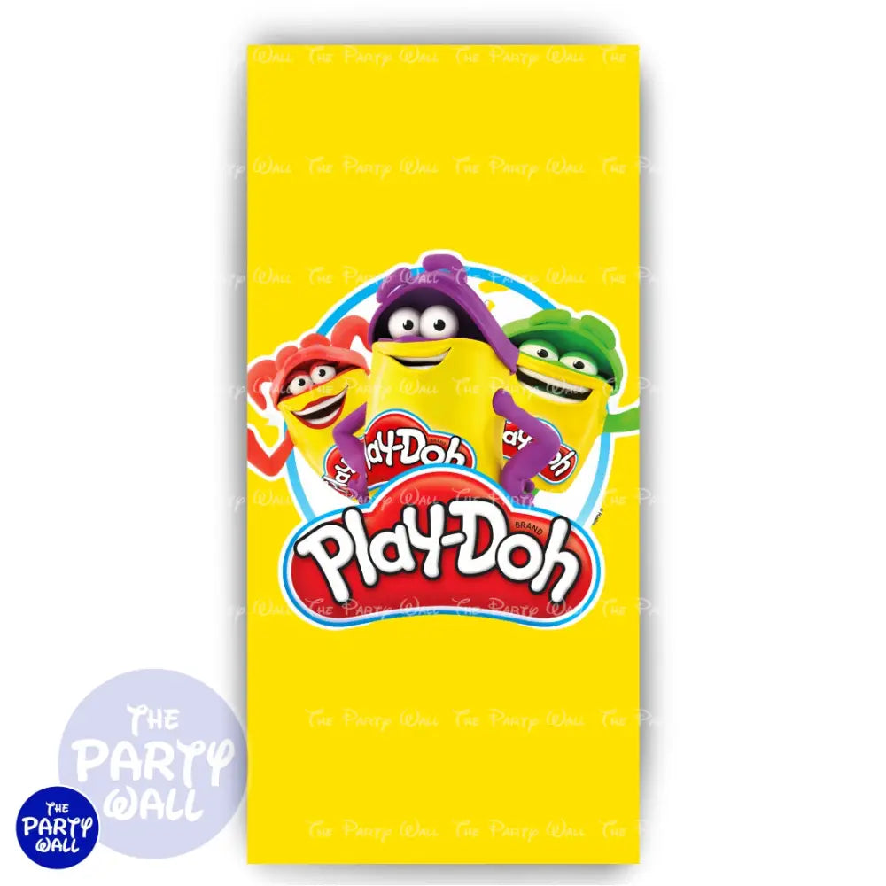 Play-Doh - Funda para mampara de punta redonda o rectangular Mampara de punta redonda