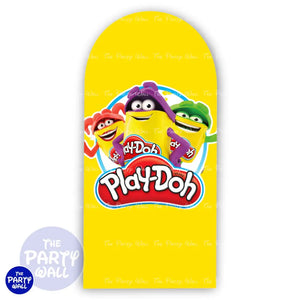 Play-Doh - Funda para mampara de punta redonda o rectangular Mampara de punta redonda