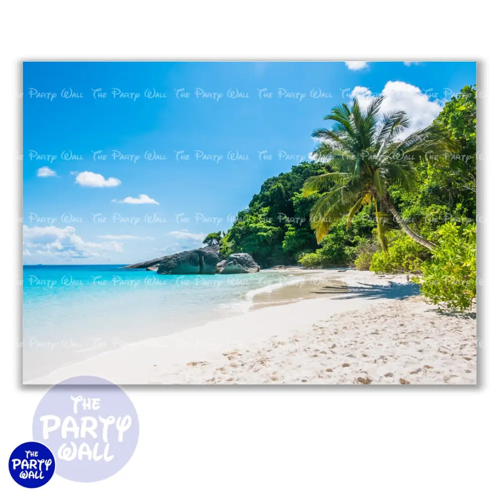 Playa - Funda para mampara cuadrada o rectangular Cuadrado o Rectangular