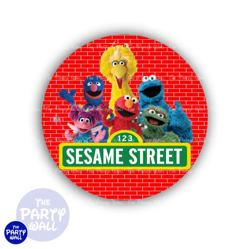 Plaza Sèsamo - Funda para mampara circular Circular