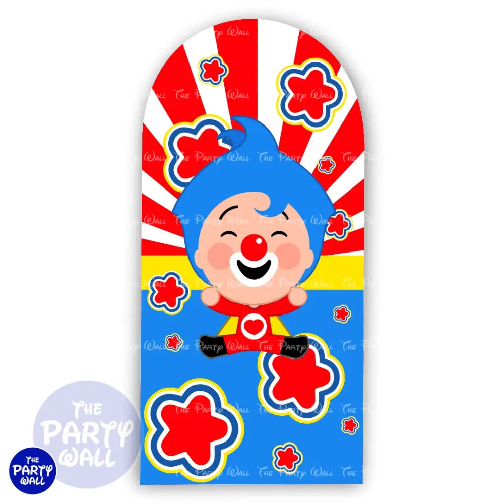 Plim Plim - Funda para mampara de punta redonda o rectangular Mampara de punta redonda