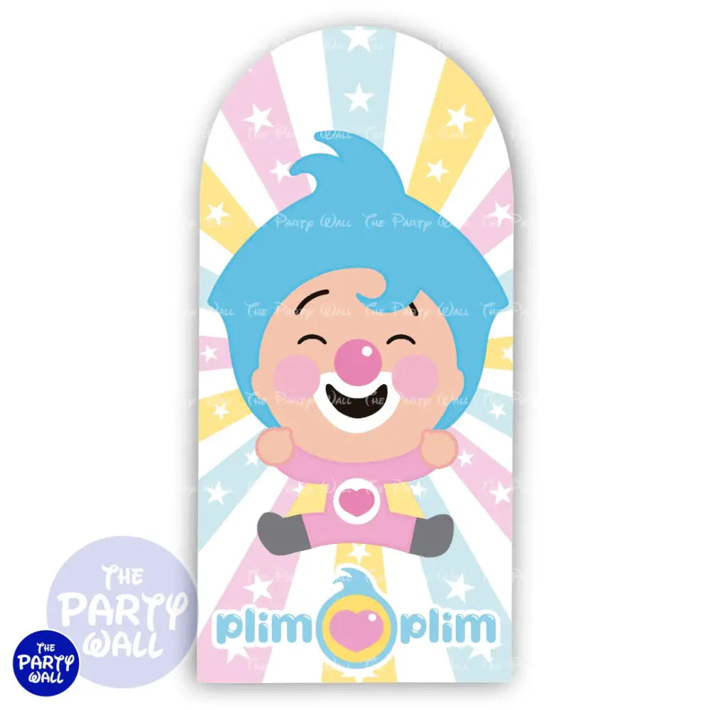 Plim Plim - Funda para mampara de punta redonda o rectangular Mampara de punta redonda