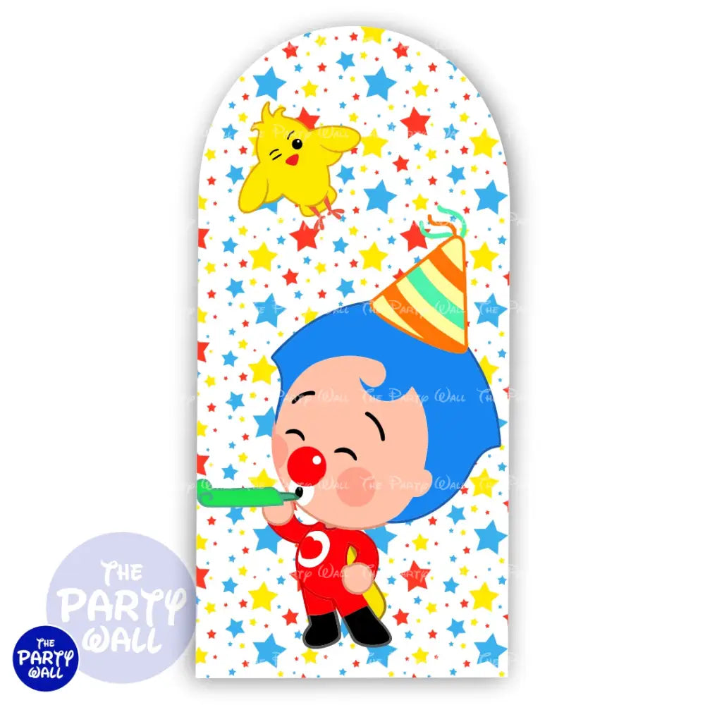 Plim Plim - Funda para mampara de punta redonda o rectangular Mampara de punta redonda