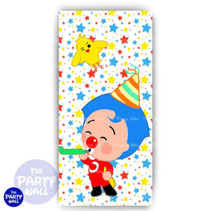 Plim Plim - Funda para mampara de punta redonda o rectangular Mampara de punta redonda