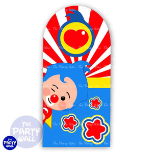 Plim Plim - Funda para mampara de punta redonda o rectangular Mampara de punta redonda