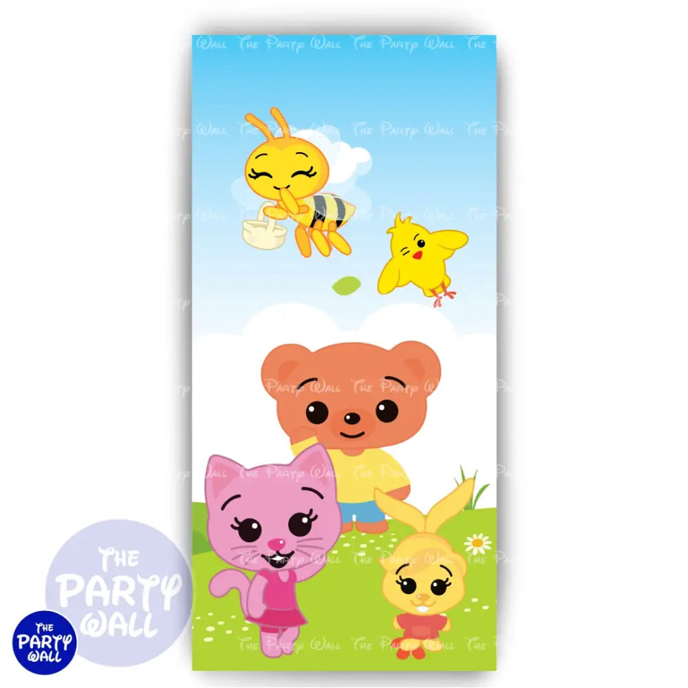 Plim Plim - Funda para mampara de punta redonda o rectangular Mampara de punta redonda