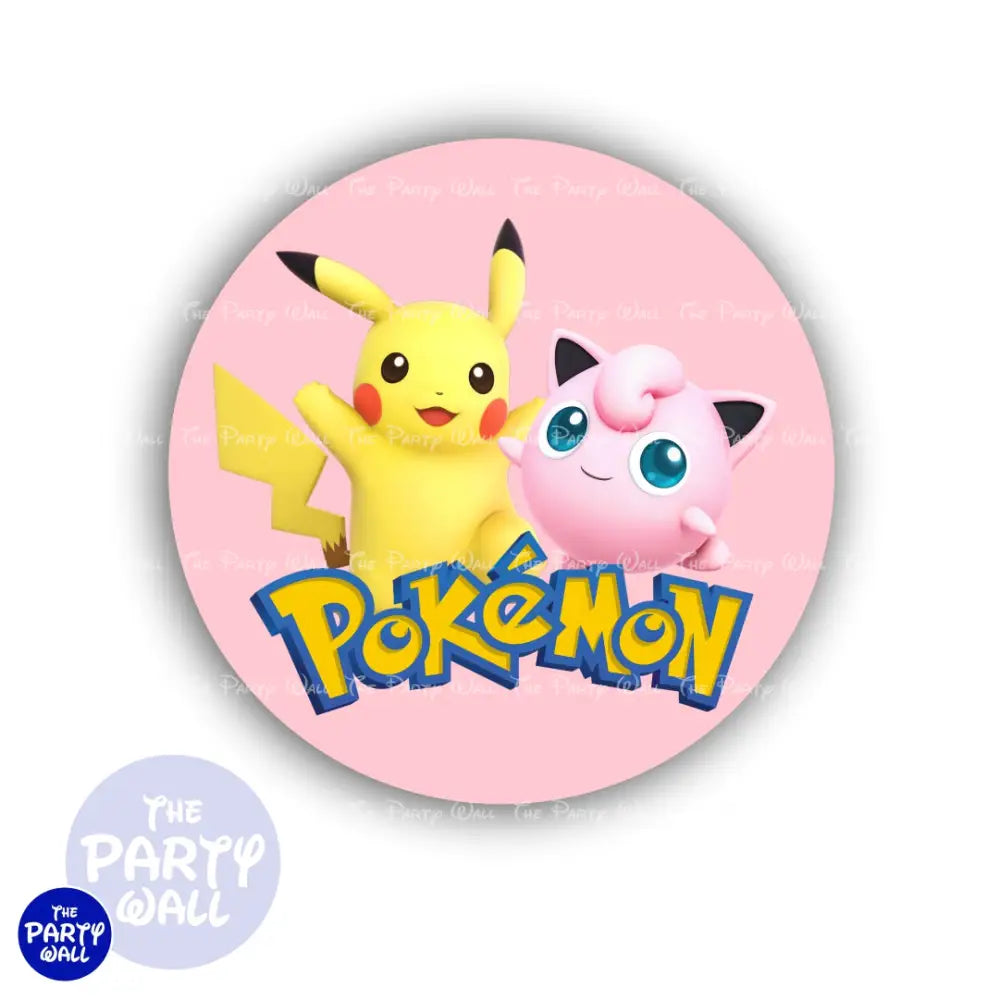 Pokemon - Funda para mampara circular Circular