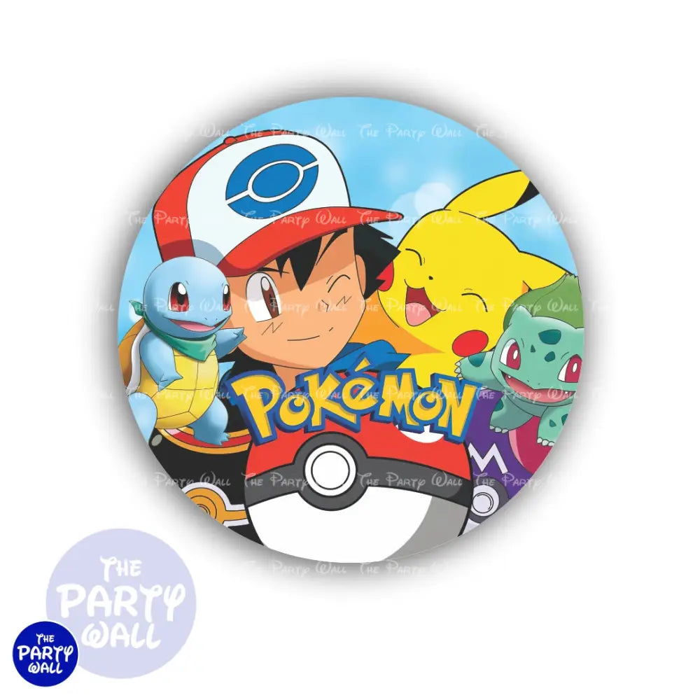 Pokemon - Funda para mampara circular Circular