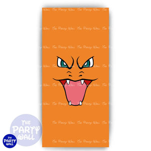 Pokemon - Funda para mampara de punta redonda o rectangular Mampara de punta redonda