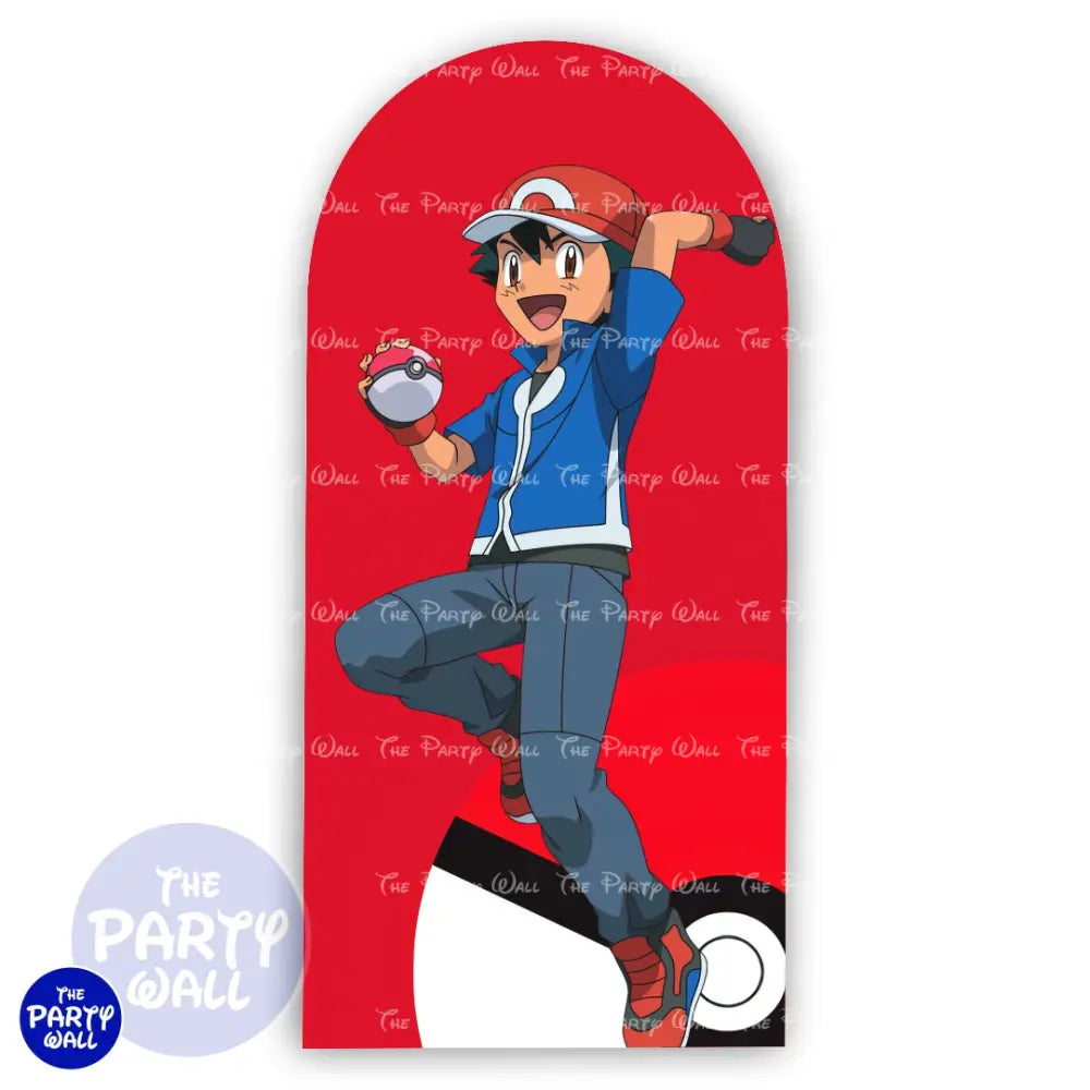 Pokemon - Funda para mampara de punta redonda o rectangular Mampara de punta redonda