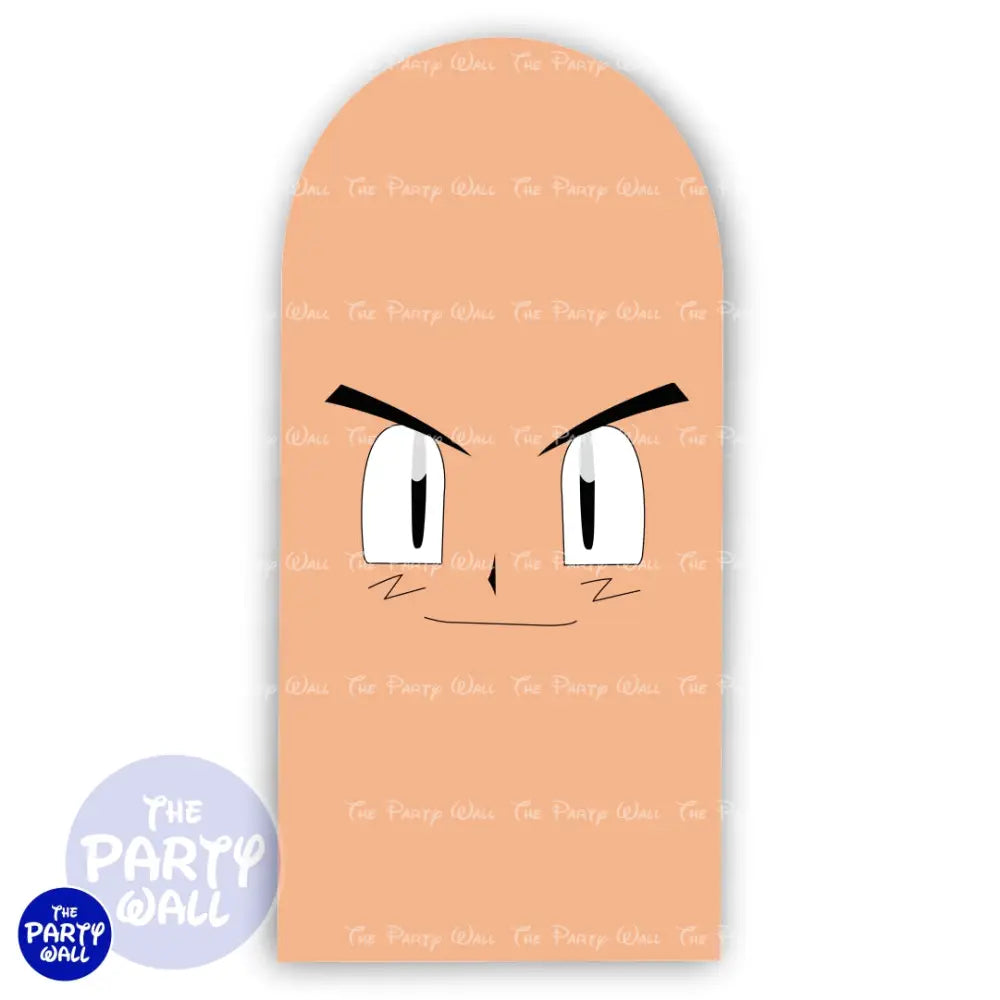 Pokemon - Funda para mampara de punta redonda o rectangular Mampara de punta redonda