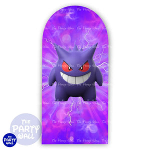 Pokemon - Funda para mampara de punta redonda o rectangular Mampara de punta redonda