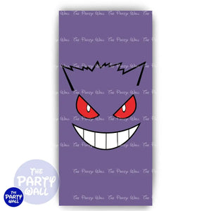 Pokemon - Funda para mampara de punta redonda o rectangular Mampara de punta redonda