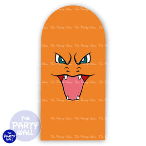 Pokemon - Funda para mampara de punta redonda o rectangular Mampara de punta redonda