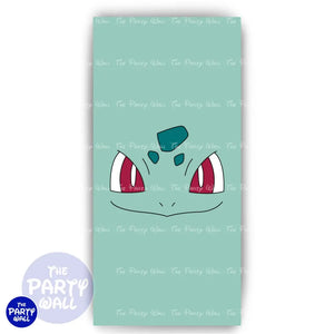 Pokemon - Funda para mampara de punta redonda o rectangular Mampara de punta redonda