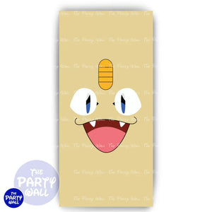 Pokemon - Funda para mampara de punta redonda o rectangular Mampara de punta redonda