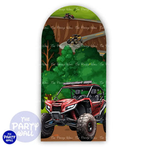 Polaris RZR - Funda para mampara de punta redonda o rectangular Mampara de punta redonda