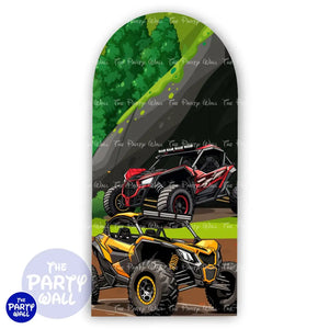 Polaris RZR - Funda para mampara de punta redonda o rectangular Mampara de punta redonda
