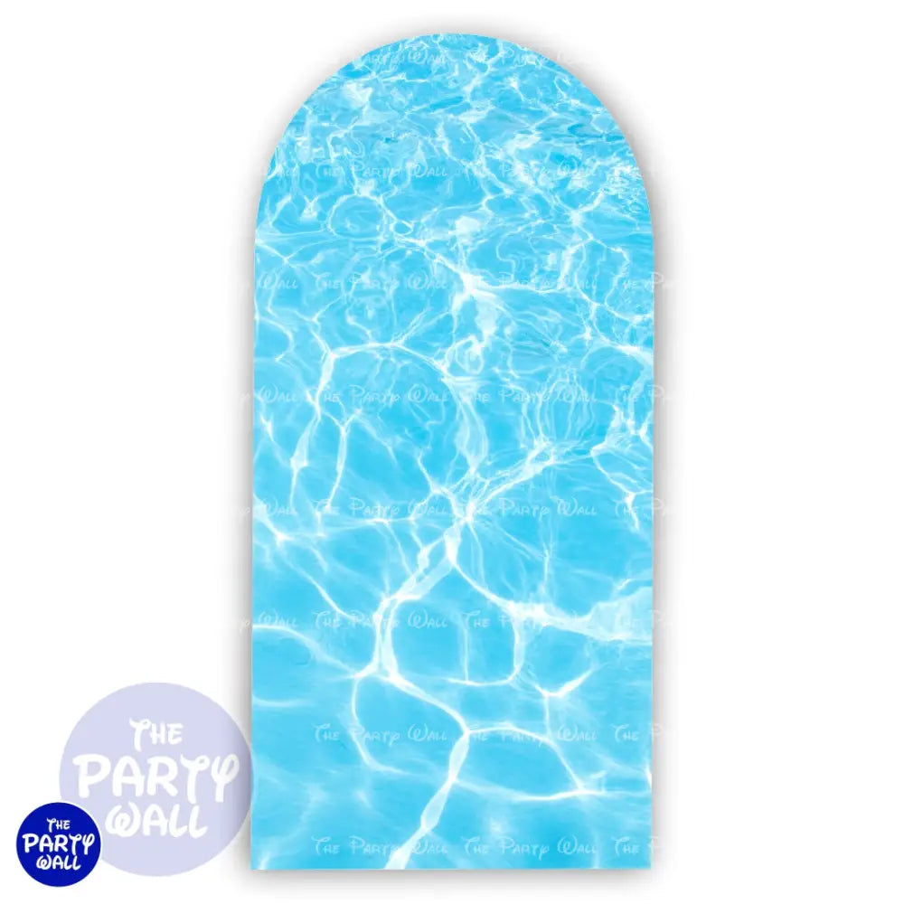 Pool Party / Albercada - Funda para mampara de punta redonda o rectangular Mampara de punta redonda