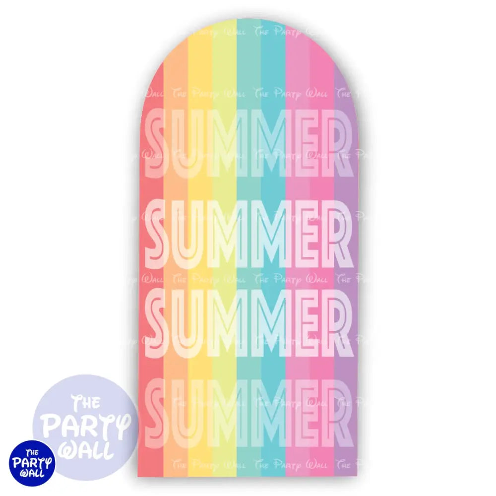 Pool Party / Albercada - Funda para mampara de punta redonda o rectangular Mampara de punta redonda