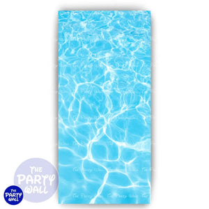 Pool Party / Albercada - Funda para mampara de punta redonda o rectangular Mampara de punta redonda