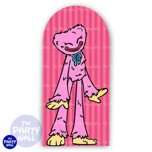 Poppy Playtime - Funda para mampara de punta redonda o rectangular Mampara de punta redonda