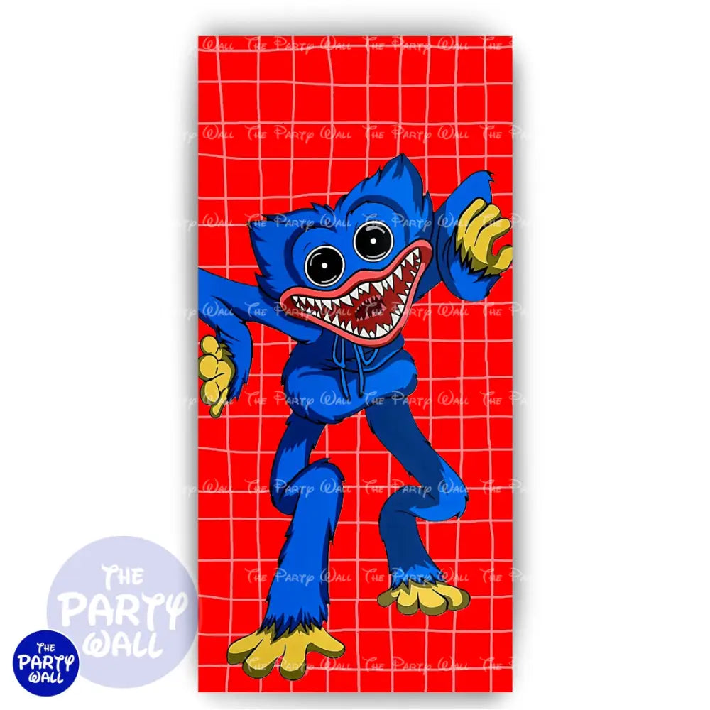 Poppy Playtime - Funda para mampara de punta redonda o rectangular Mampara de punta redonda