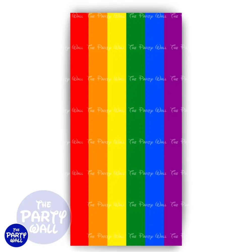 Pride - Funda para mampara de punta redonda o rectangular Mampara de punta redonda