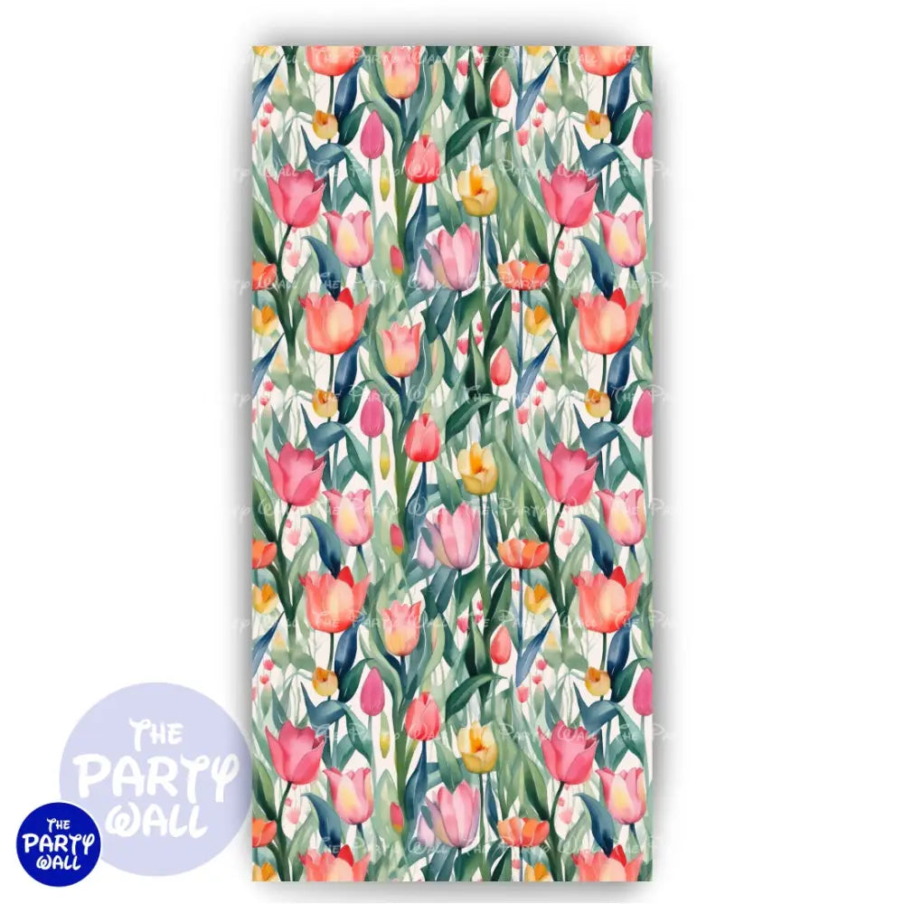 Primavera - Funda para mampara de punta redonda o rectangular Mampara de punta redonda