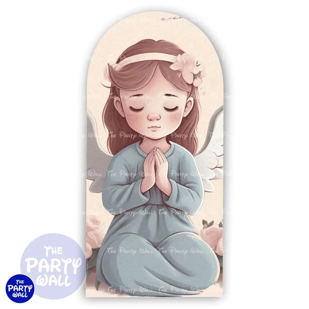 Primera Comunión - Funda para mampara de punta redonda o rectangular Mampara de punta redonda