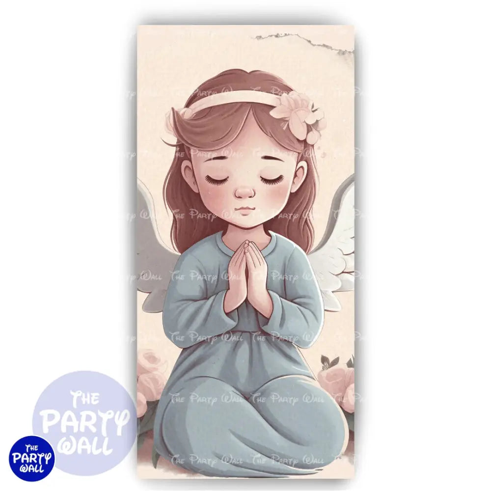 Primera Comunión - Funda para mampara de punta redonda o rectangular Mampara de punta redonda