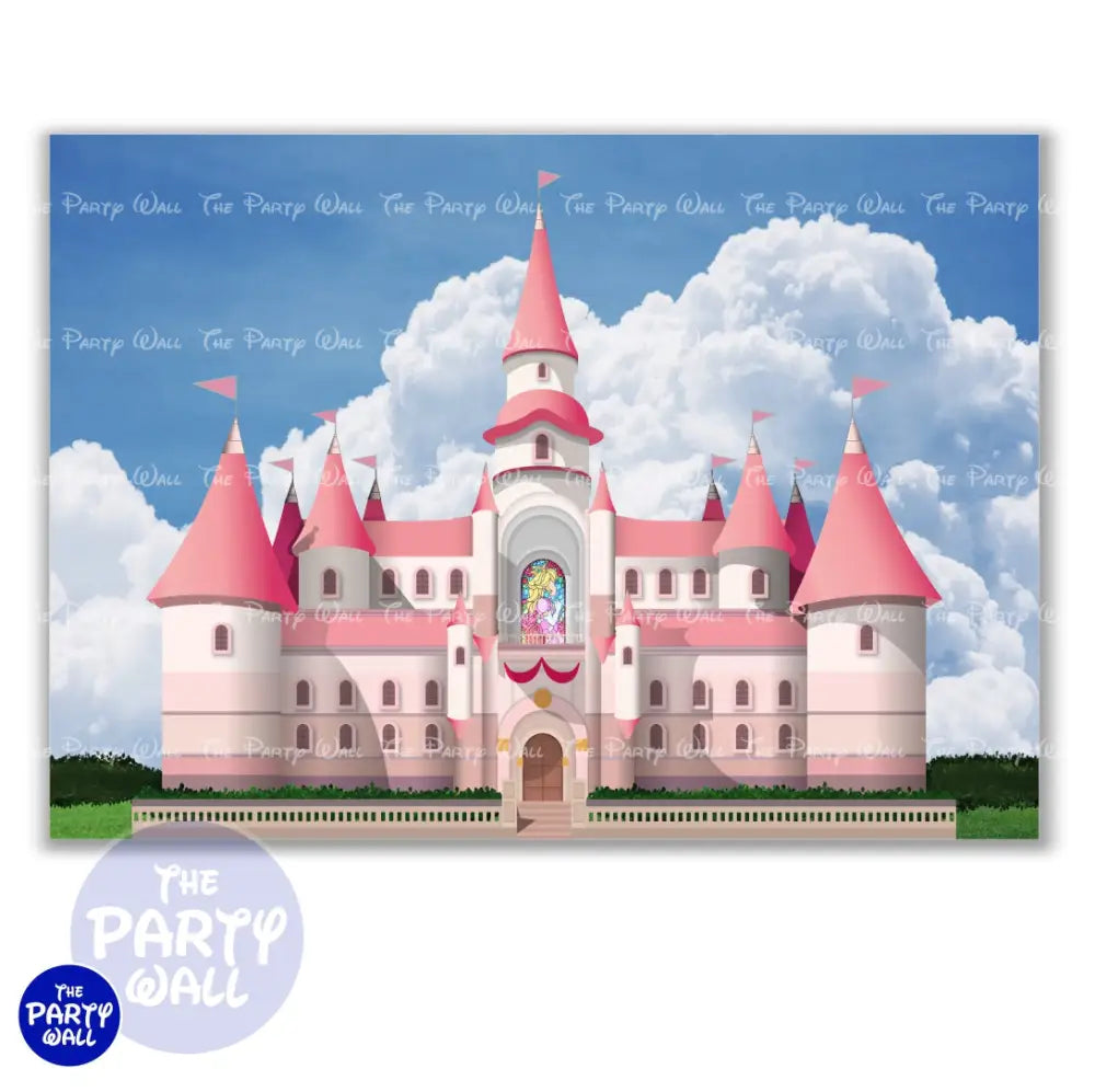 Princesa Peach - Funda para mampara cuadrada o rectangular Cuadrado o Rectangular