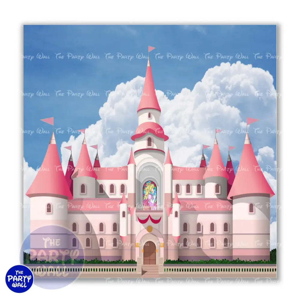 Princesa Peach - Funda para mampara cuadrada o rectangular Cuadrado o Rectangular