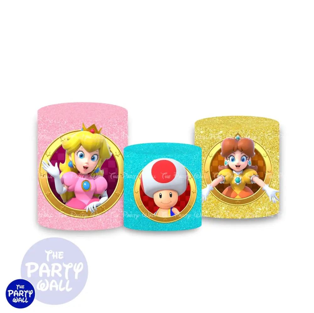 Princesa Peach - Fundas para cilindros Cilindros