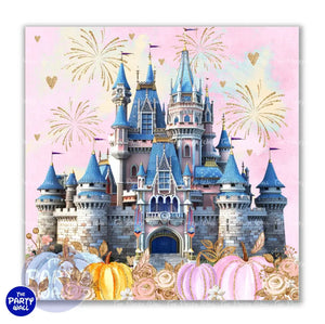 Princesas - Funda para mampara cuadrada o rectangular Cuadrado o Rectangular