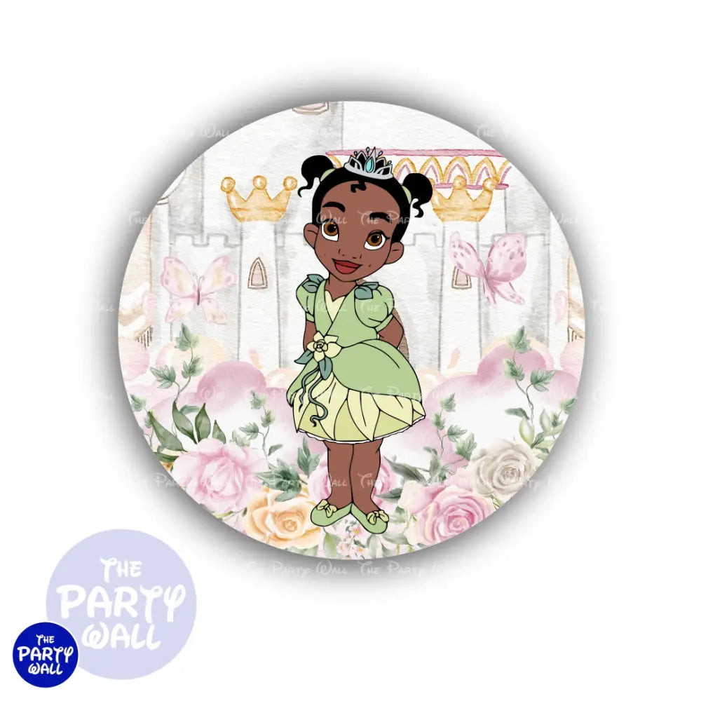 Princesas - Funda para mampara redonda Circular