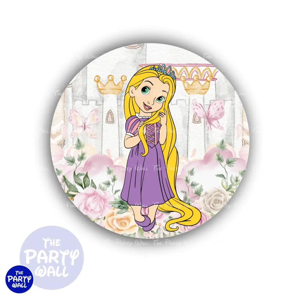 Princesas - Funda para mampara redonda Circular