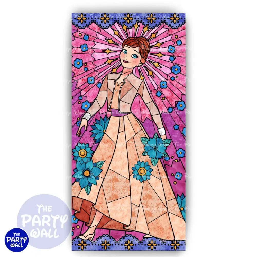 Princesas - Mampara de punta redonda o rectangular Mampara de punta redonda