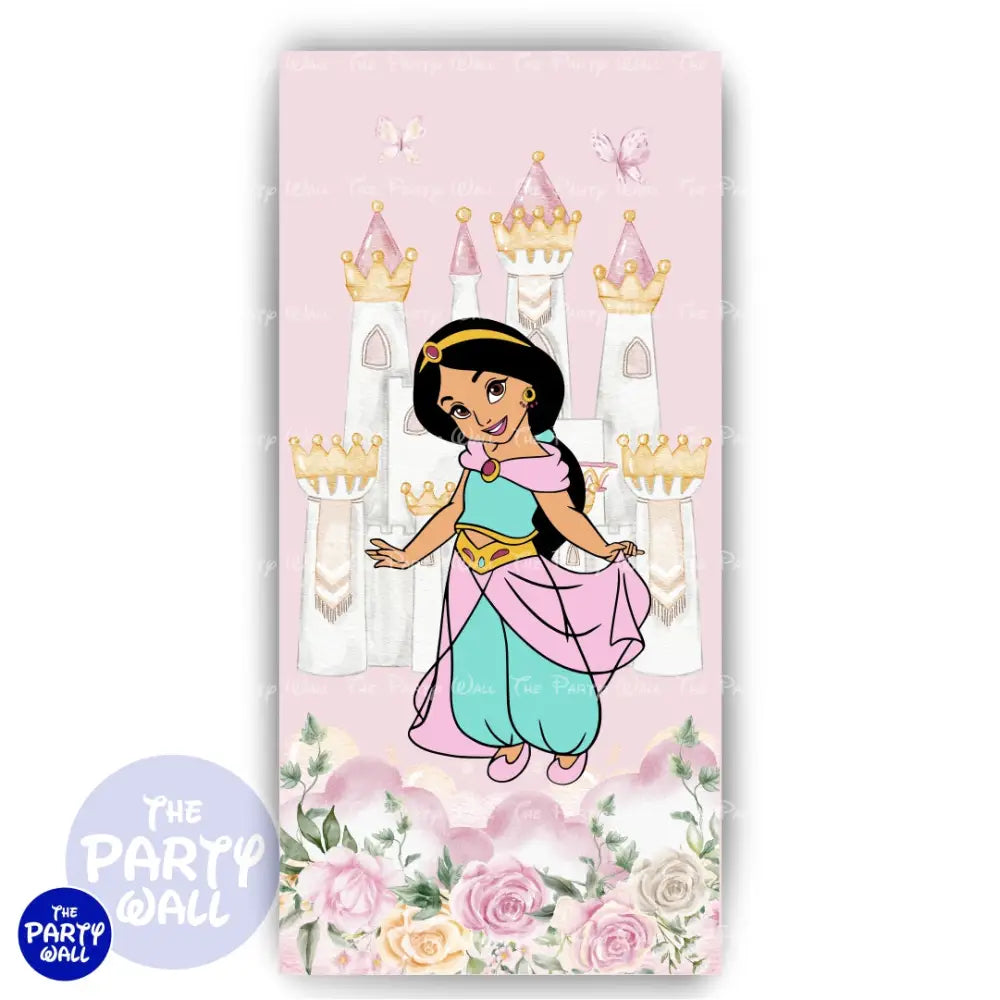 Princesas - Mampara de punta redonda o rectangular Mampara de punta redonda