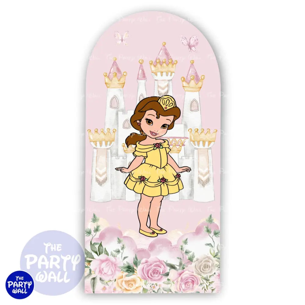 Princesas - Mampara de punta redonda o rectangular Mampara de punta redonda