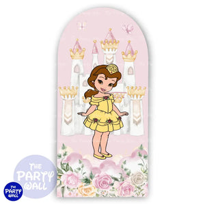 Princesas - Mampara de punta redonda o rectangular Mampara de punta redonda