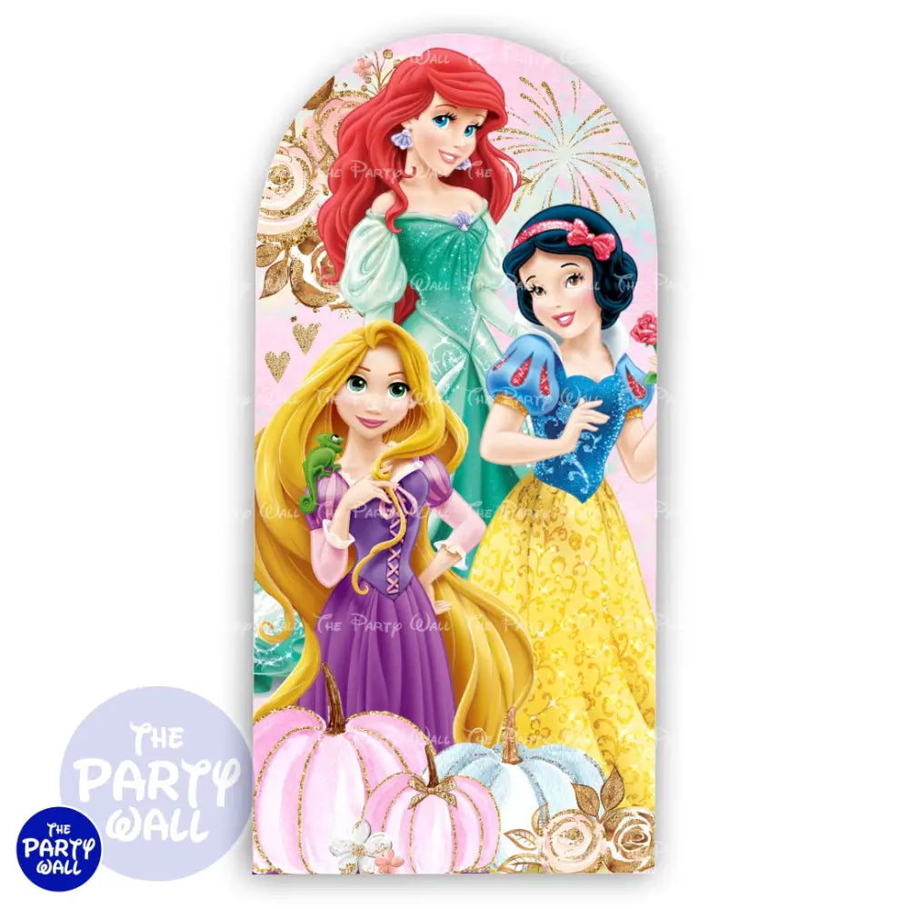 Princesas - Mampara de punta redonda o rectangular Mampara de punta redonda