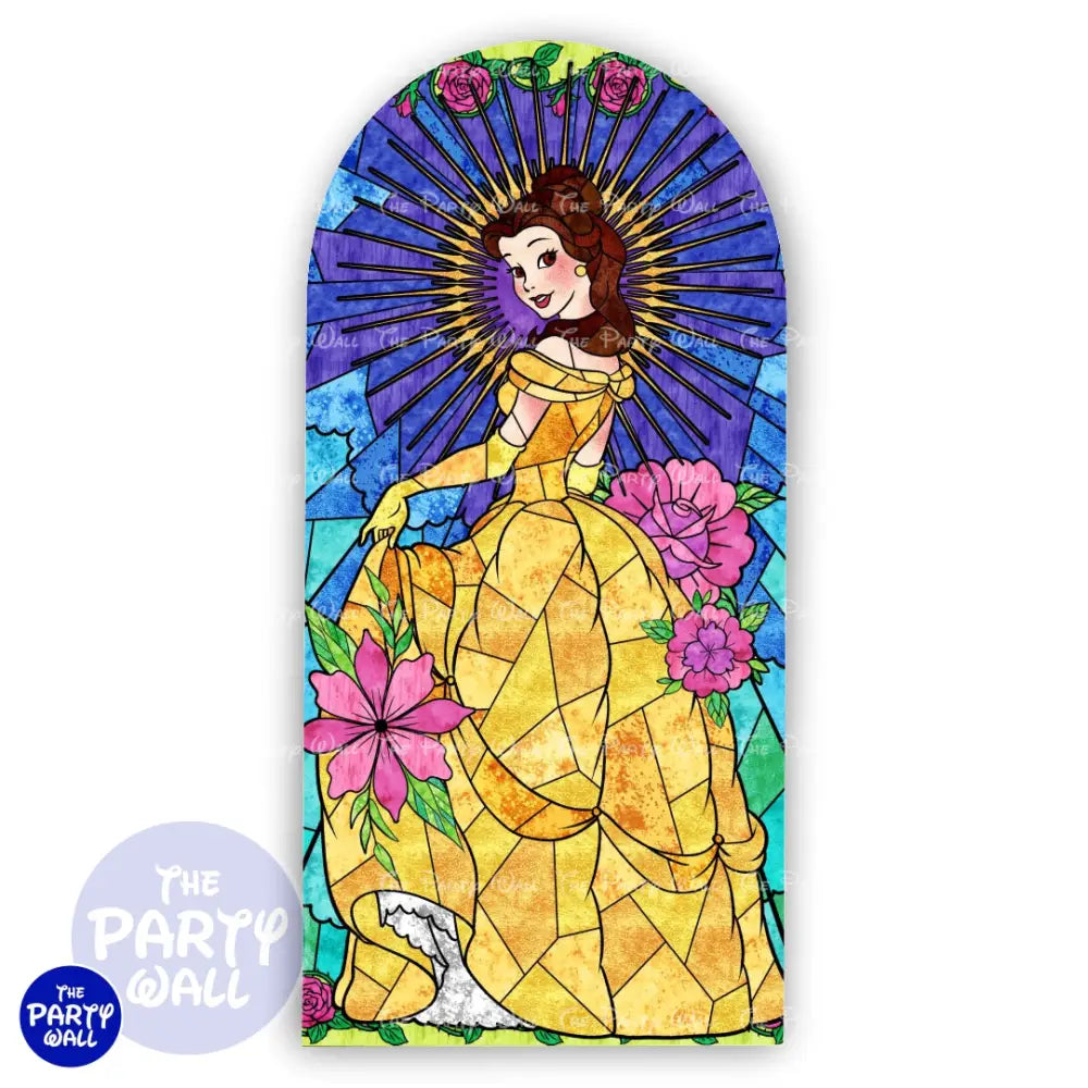 Princesas - Mampara de punta redonda o rectangular Mampara de punta redonda