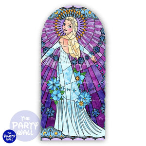 Princesas - Mampara de punta redonda o rectangular Mampara de punta redonda