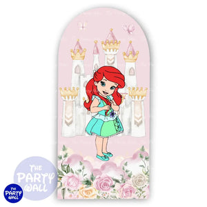 Princesas - Mampara de punta redonda o rectangular Mampara de punta redonda