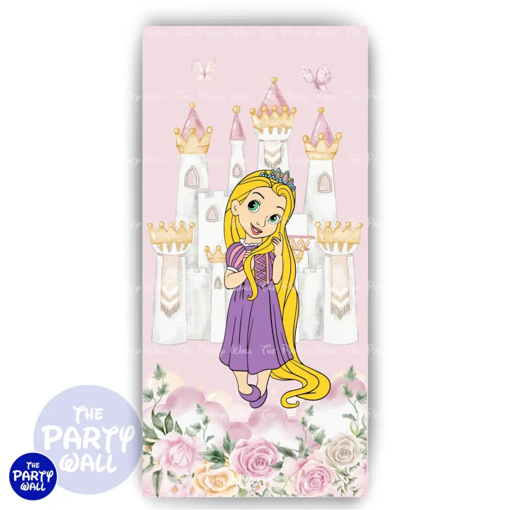 Princesas - Mampara de punta redonda o rectangular Mampara de punta redonda