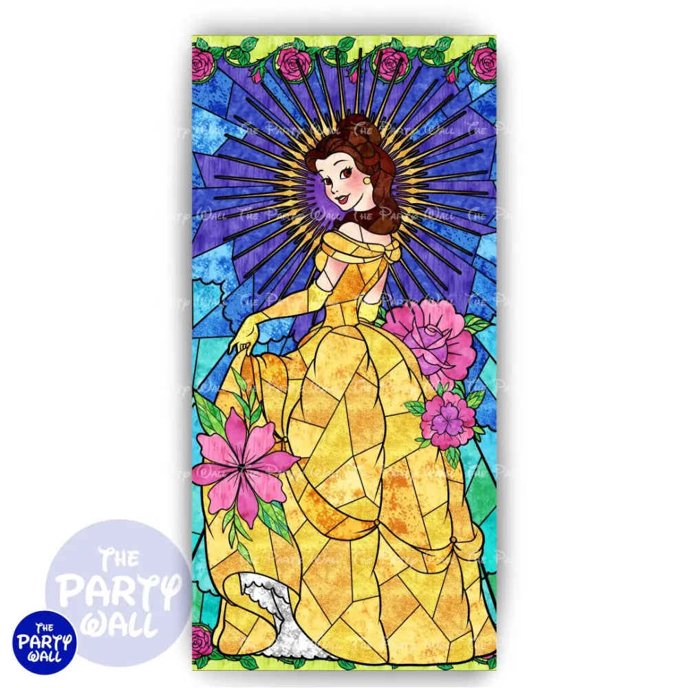 Princesas - Mampara de punta redonda o rectangular Mampara de punta redonda