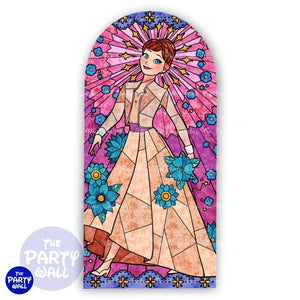 Princesas - Mampara de punta redonda o rectangular Mampara de punta redonda