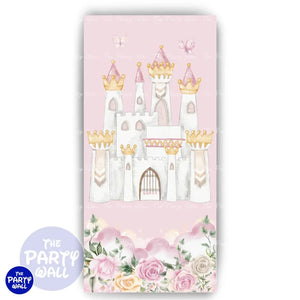 Princesas - Mampara de punta redonda o rectangular Mampara de punta redonda