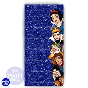 Princesas - Mampara de punta redonda o rectangular - Mampara de punta redonda